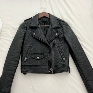 TopShop Faux leather jacket